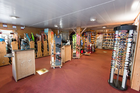 Ski shop at La Chapelle d'Abondance